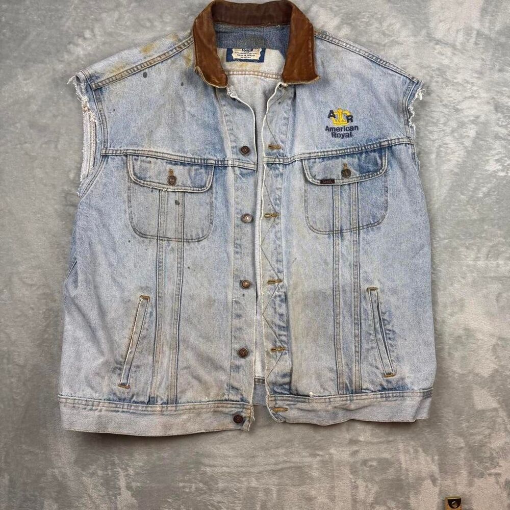 Lee Men's Blue Gilet